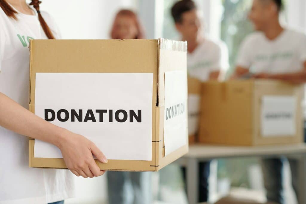 Donation box